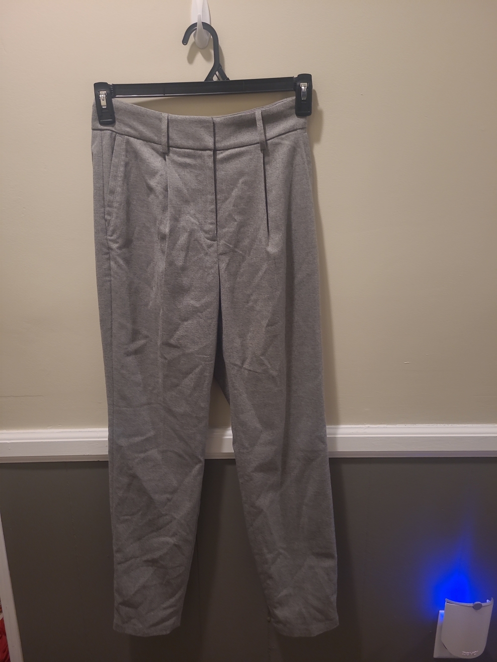 Express Womens High Rise Ankle Gray Work Pants Womens 0R NWOT professional